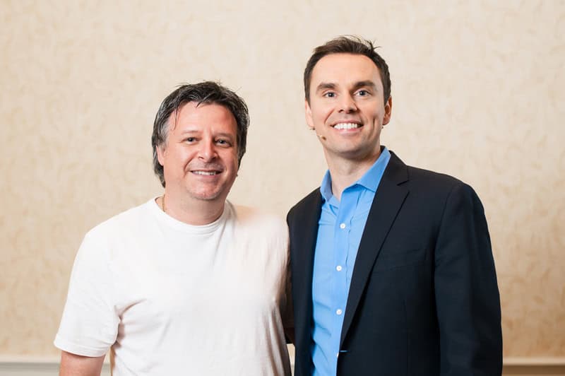 Brendon Burchard with Joey Ragona
