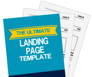 free landing page template